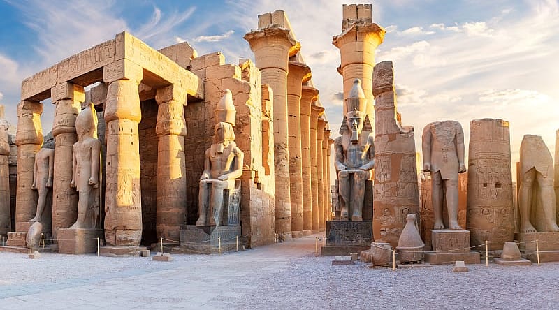 Luxor Temple in Egypt Luxor Temple in Egypt