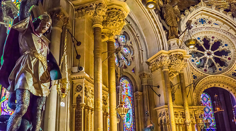 Montserrat Monastery in Barcelona, Spain Montserrat Monastery in Barcelona, Spain