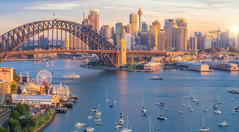 Sydney Harbour in Australia Sydney Harbour in Australia