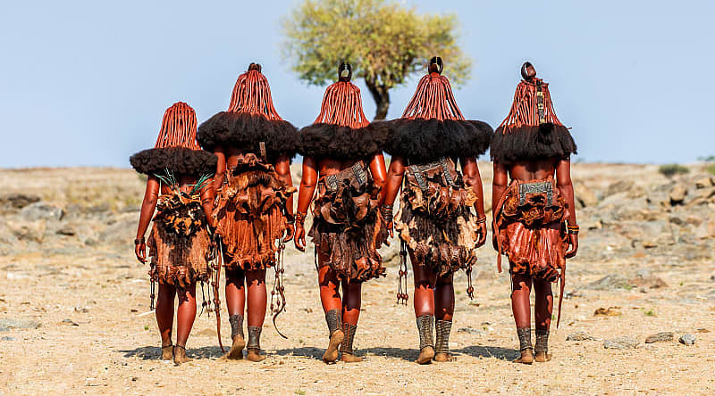 Himba tribe in Namibia Himba tribe in Namibia