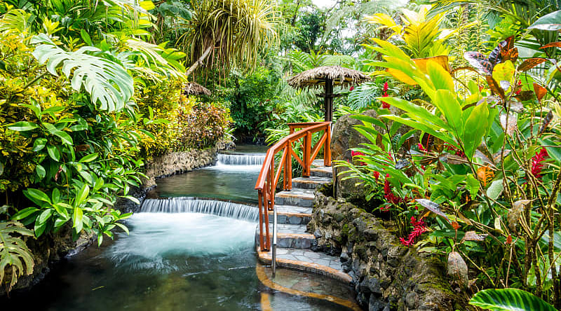 Enjoy rejuvenating thermal springs on this perfect Costa Rica trip. Enjoy rejuvenating thermal springs on this perfect Costa Rica trip.