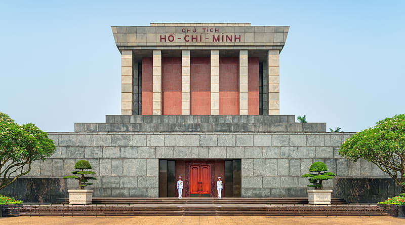 Ho Chi Minh Mausoleum in Vietnam Ho Chi Minh Mausoleum in Vietnam