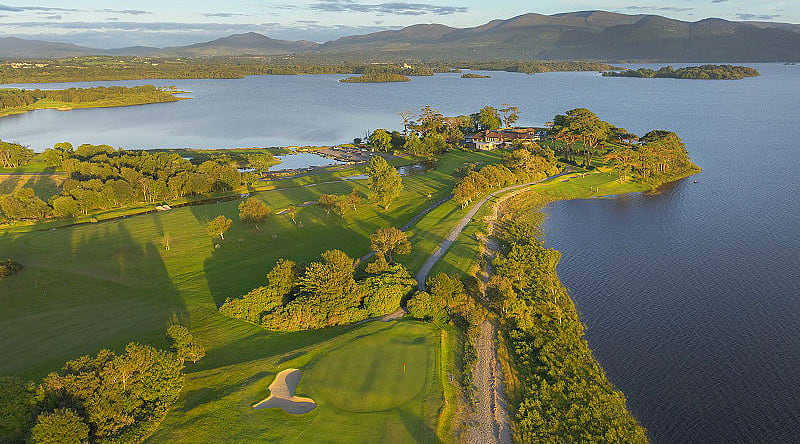 Golf Club Mahonys Point, Killarney, Ireland. Photo Courtesy Kilarney Golf and Fishing Club Golf Club Mahonys Point, Killarney, Ireland