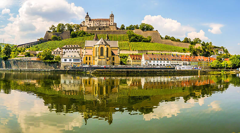 Marienberg Castle in Würzburg, Germany Marienberg Castle in Würzburg, Germany