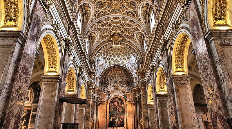 San Luigi Church dei Francesi in Rome, Italy San Luigi Church dei Francesi in Rome, Italy