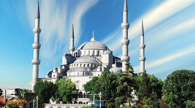 Blue mosque in Istanbul, Turkey Blue mosque in Istanbul, Turkey