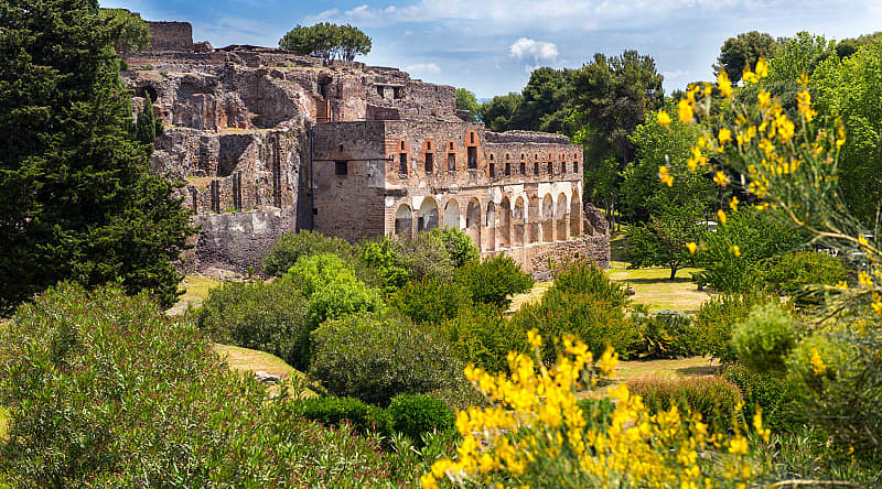 Explore the ancient Roman city of Pompeii, near Naples Explore the ancient Roman city of Pompeii, near Naples