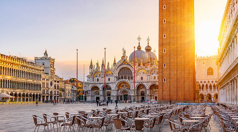 San Marco Square in Venice, Italy San Marco Square in Venice, Italy