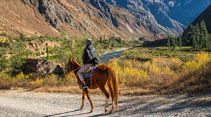 Horseback riding in Arequipa, Peru Horseback riding in Arequipa, Peru