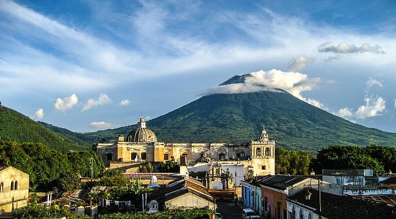 Antigua Guatemala at sunrise Antigua Guatemala at sunrise