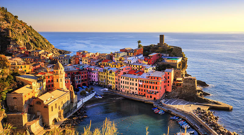 Vernazza in the Cinque Terre, Italy Vernazza in the Cinque Terre, Italy