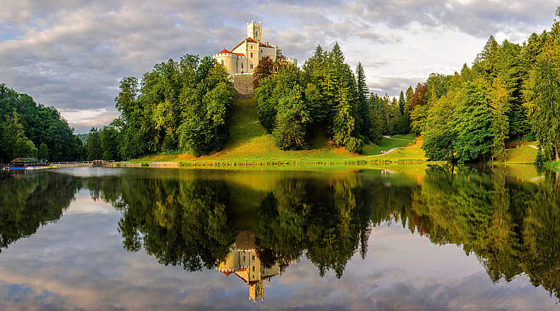 Trakoscan Castle in Varazdin, Croatia Trakoscan Castle in Varazdin, Croatia