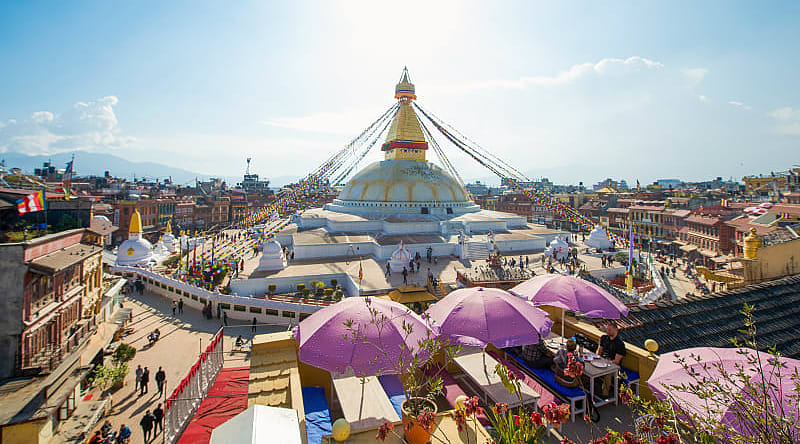 Boudhanath Stupa in Kathmandu, Nepal Boudhanath Stupa in Kathmandu, Nepal