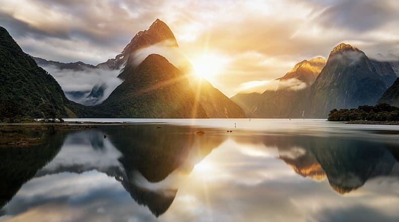 Milford Sound in New Zealand Milford Sound in New Zealand
