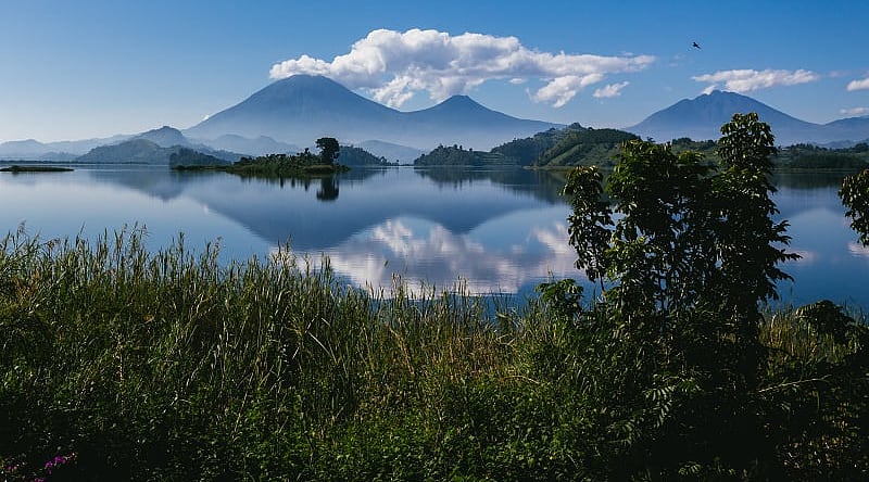 Lake Mutanda in Bwindi Impenetrable National Park Lake Mutanda in Bwindi Impenetrable National Park