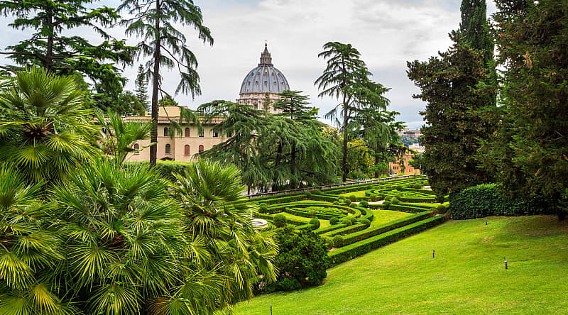 Vatican Gardens in Rome, Italy Vatican Gardens in Rome, Italy