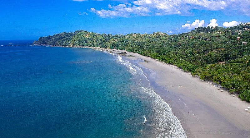 Visit the pristine sandy shores of the Pacific at Manuel Antonio National Park Visit the pristine sandy shores of the Pacific at Manuel Antonio National Park