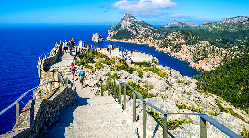 Cap de Formentor in Mallorca, Spain Cap de Formentor in Mallorca, Spain