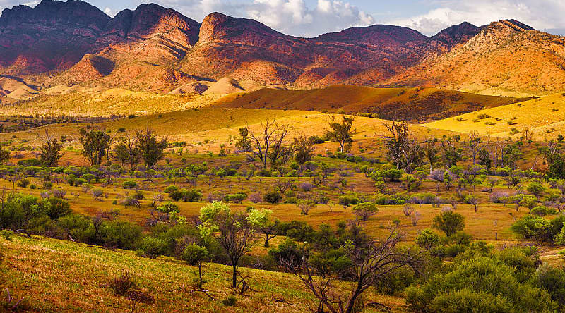 Flinders Island Hills in Australia Flinders Island Hills in Australia