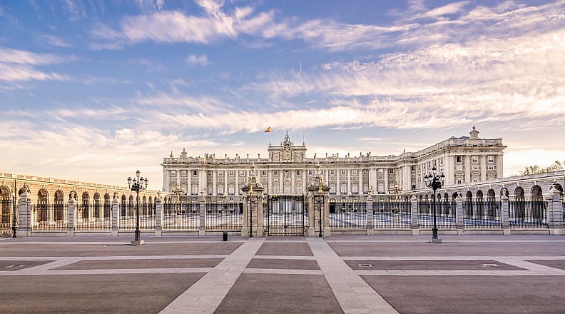 The Royal Palace in Madrid, Spain The Royal Palace in Madrid, Spain