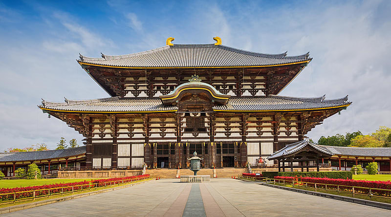 Todaiji-Temple in Nara, Japan Todaiji-Temple in Nara, Japan
