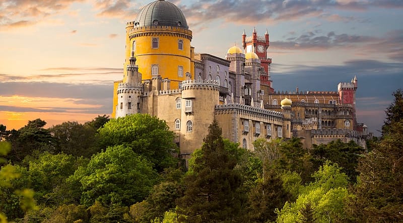 Pena Palace, Sintra, Portugal Pena Palace, Sintra, Portugal