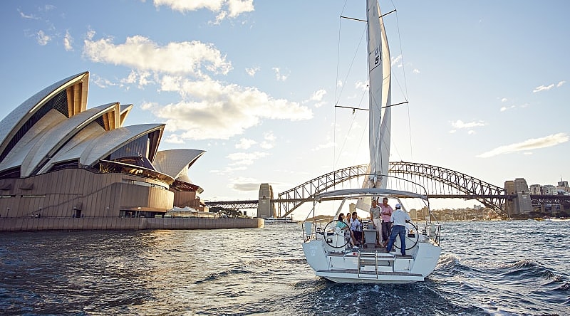 Sailing Sydney Harbour. Photo © Tourism Australia Sailing on Sydney Harbour, NSW, Australia. Photo © Tourism Australia