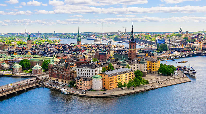 Gamla Stan old town in Stockholm, Sweden Gamla Stan old town in Stockholm, Sweden