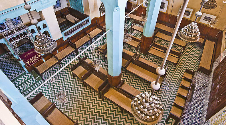 Morocco Jewish Heritage Tour Danan Synagogue in Fes, Morocco