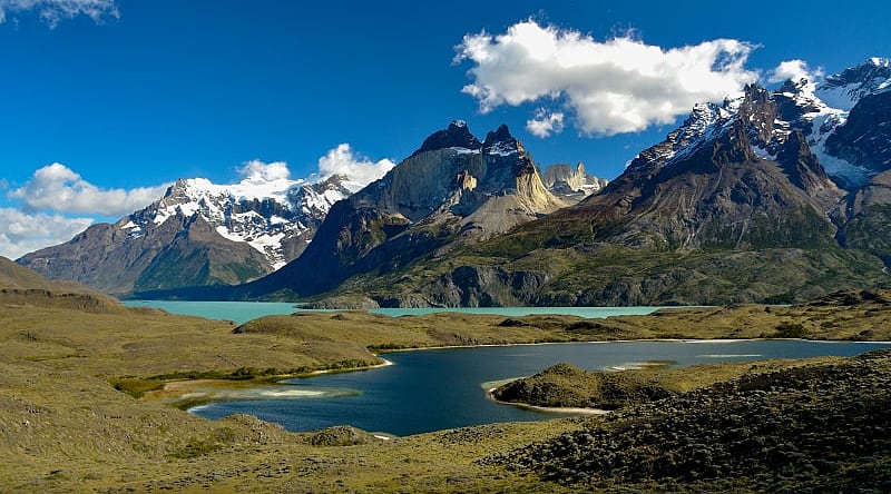 Lake Nordenskjold in Chilean Patagonia Lake Nordenskjold along the W Trek in Chilean Patagonia