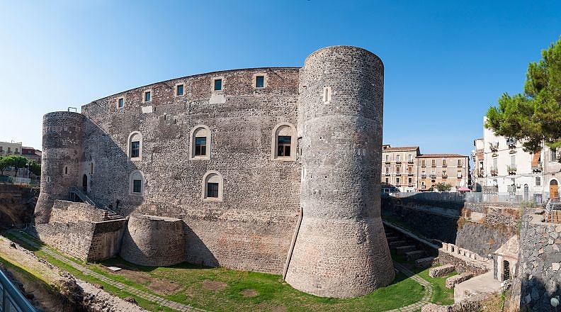 Castello Ursino in Catania, Italy Castello Ursino in Catania, Italy