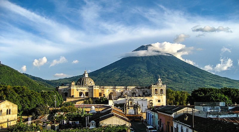 Antigua Guatemala at sunrise Antigua Guatemala at sunrise