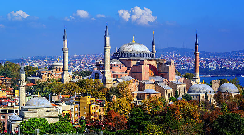 Hagia Sophia in Istanbul, Turkey Hagia Sophia in Istanbul, Turkey