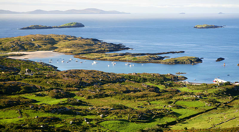Ring of Kerry landscape, Ireland Ring of Kerry landscape, Ireland