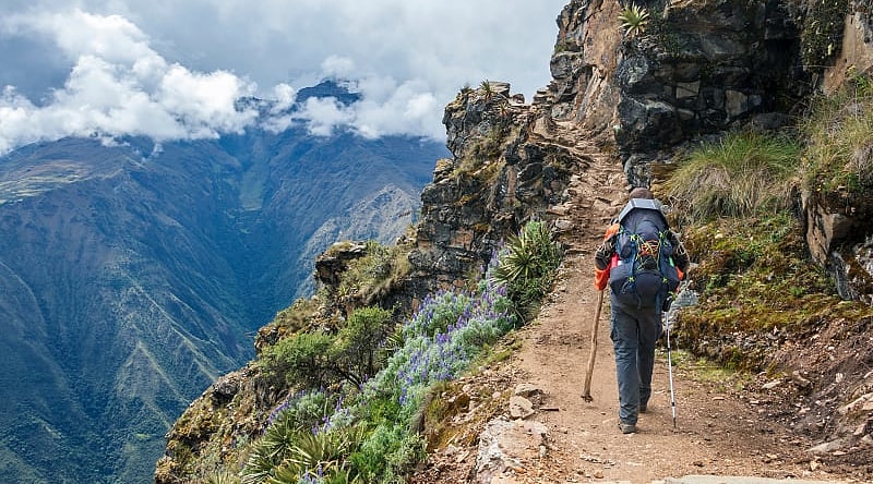 Trekking in the Peruvian Andes Trekking in the Peruvian Andes