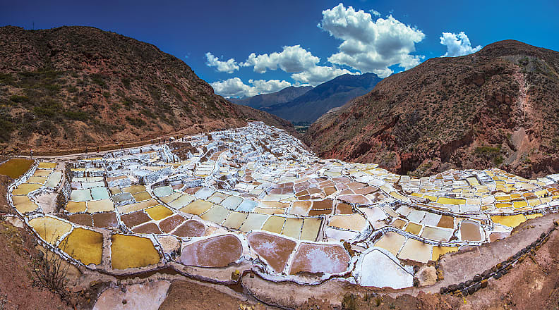 Salinas de Maras near Cusco, Peru Salinas de Maras near Cusco, Peru