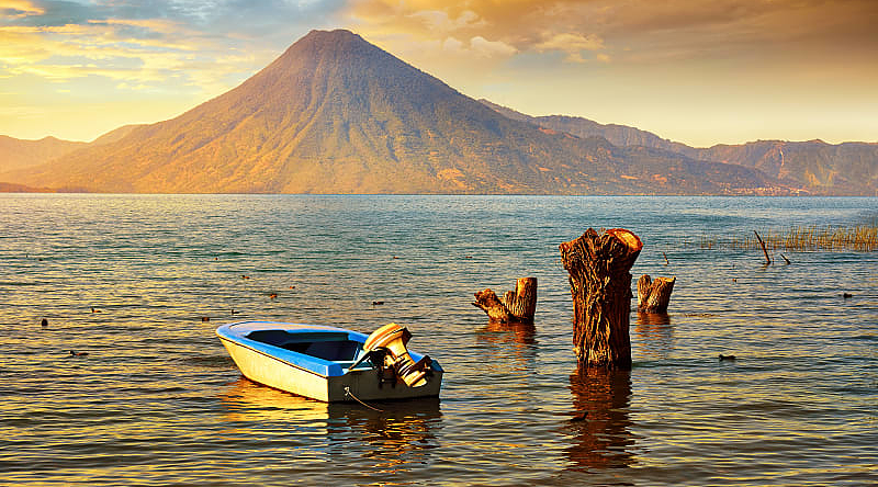 Lake Atitlan in Guatemala