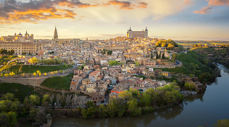 Toldeo, Spain View of the city of Toldeo, Spain