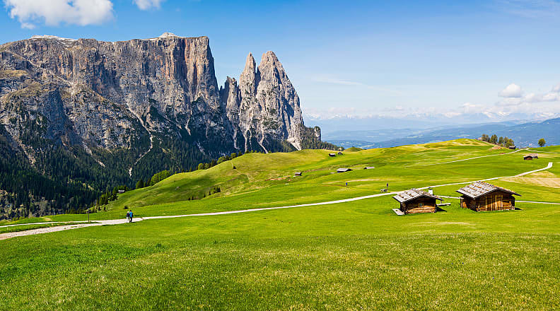 Seiser Alm in South Tyrol, Italy Hiking the Seiser Alm in South Tyrol, Italy