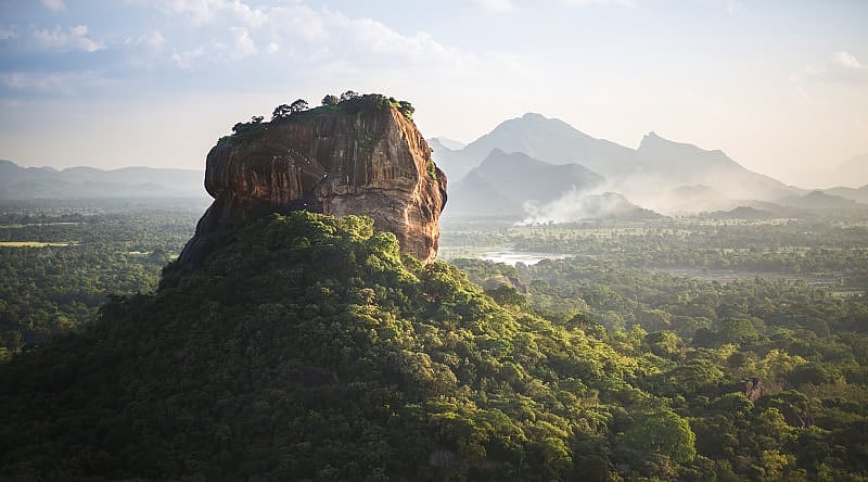 Lion Rock fortress Sigiriya, Sri Lanka Lion Rock fortress Sigiriya, Sri Lanka