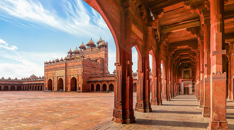 UNESCO World Heritage site, Fatehpur Sikri in Agra, India UNESCO World Heritage site, Fatehpur Sikri in Agra, India