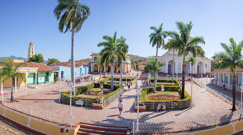 Plaza Mayor in Trinidad, Cuba Plaza Mayor in Trinidad, Cuba
