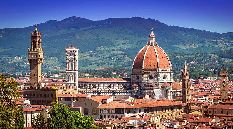 Cathedral of Santa Maria del Fiore in Florence, Italy