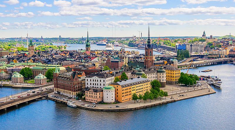 View of Gamla Stan in Stockholm, Sweden