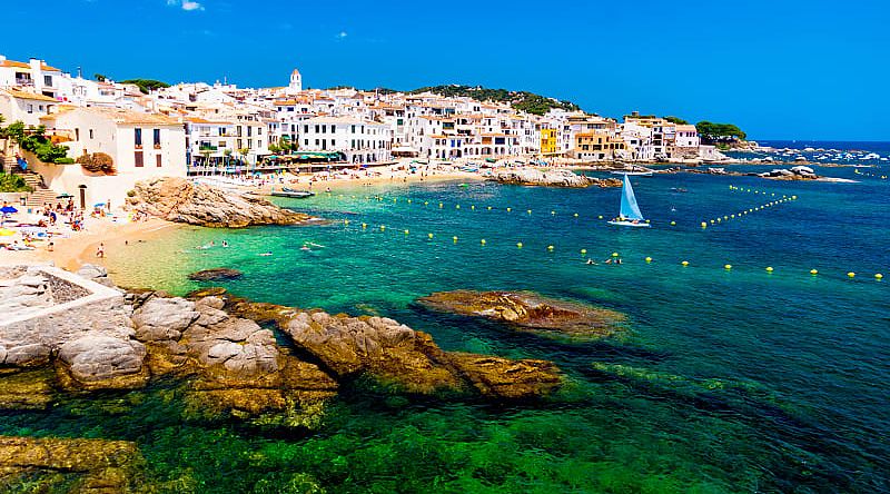 Costa Brava in Catalonia, Spain