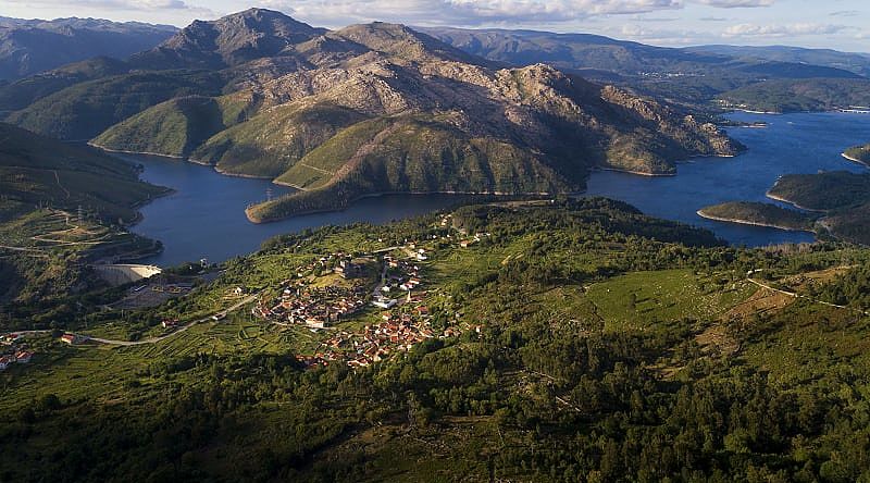 AerialView of Peneda Gerês National Park in Portugal AerialView of Peneda Gerês National Park in Portugal