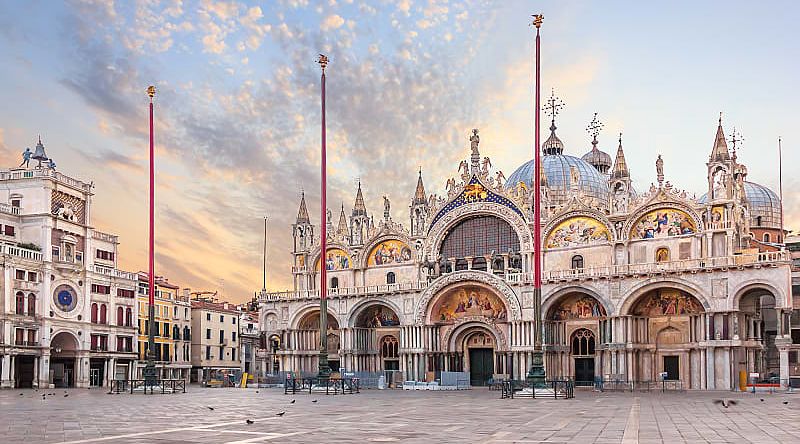 St Mark's Basilica in Venice, Italy