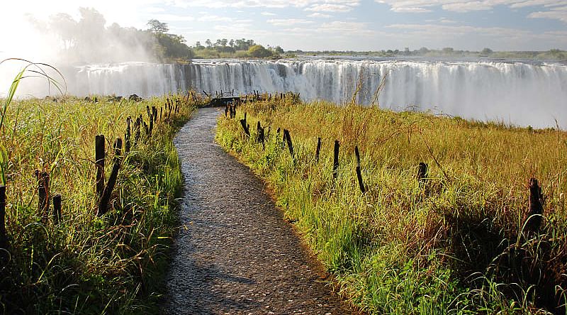 Victoria Falls is one of the main attractions in South Africa.