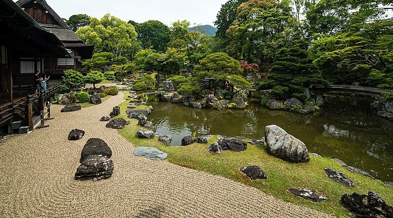 Daigo-ji temple gardens, Kyoto, Japan