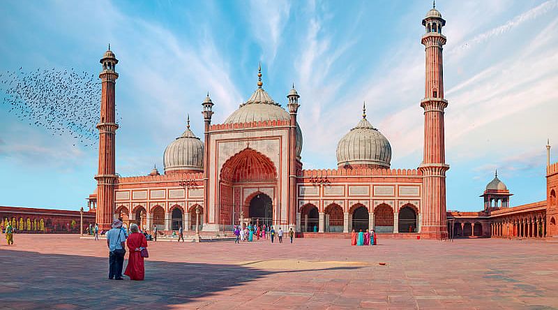 Jama Masjid Mosque in Delhi, India Jama Masjid Mosque in Delhi, India